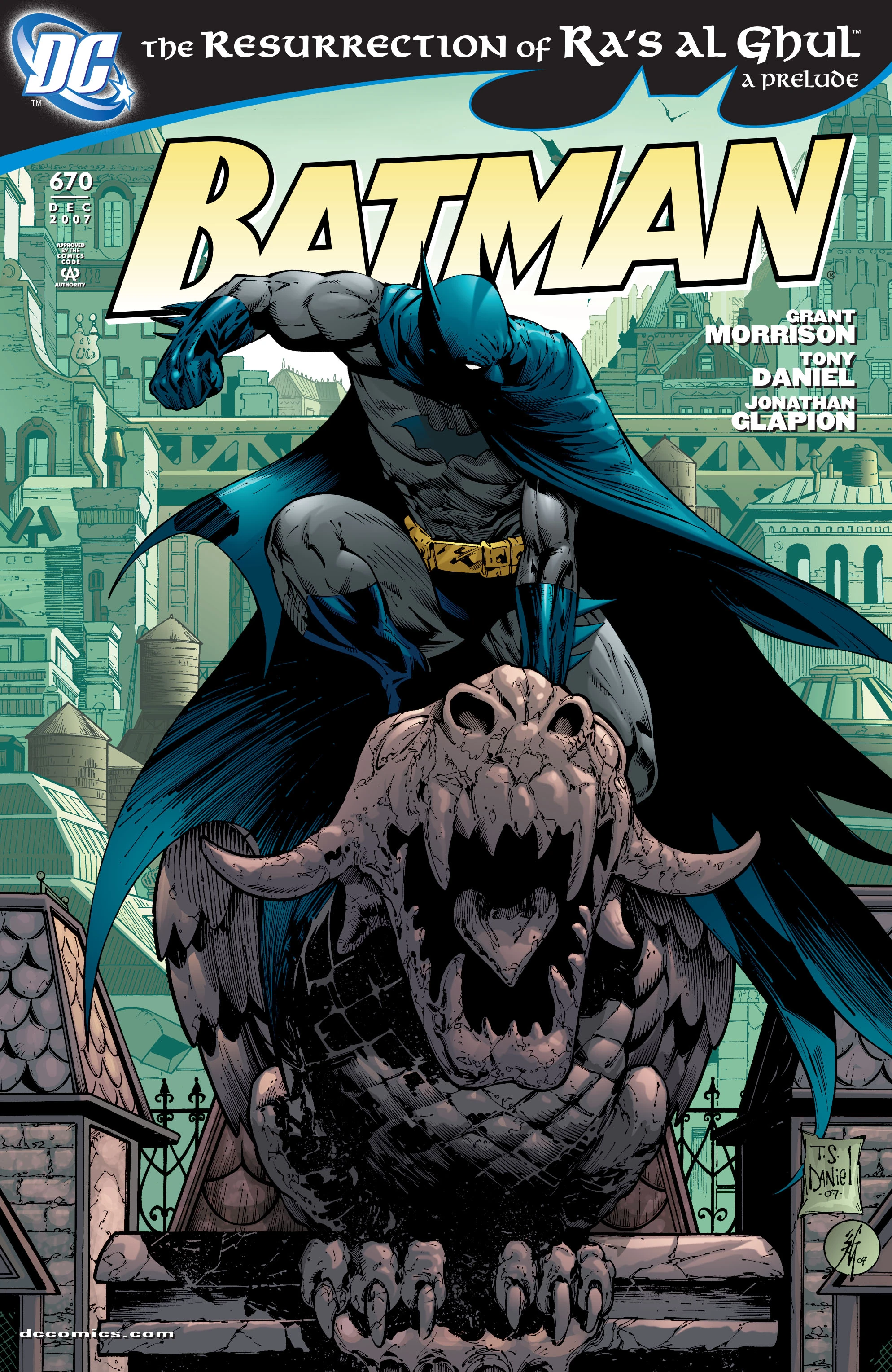 Batman #670 (DC, 2007 — Cover A) cover